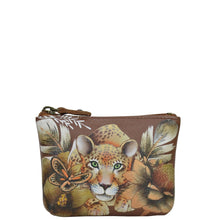 Load image into Gallery viewer, Cleopatra&#39;s Leopard Tan- Coin Pouch - 1031
