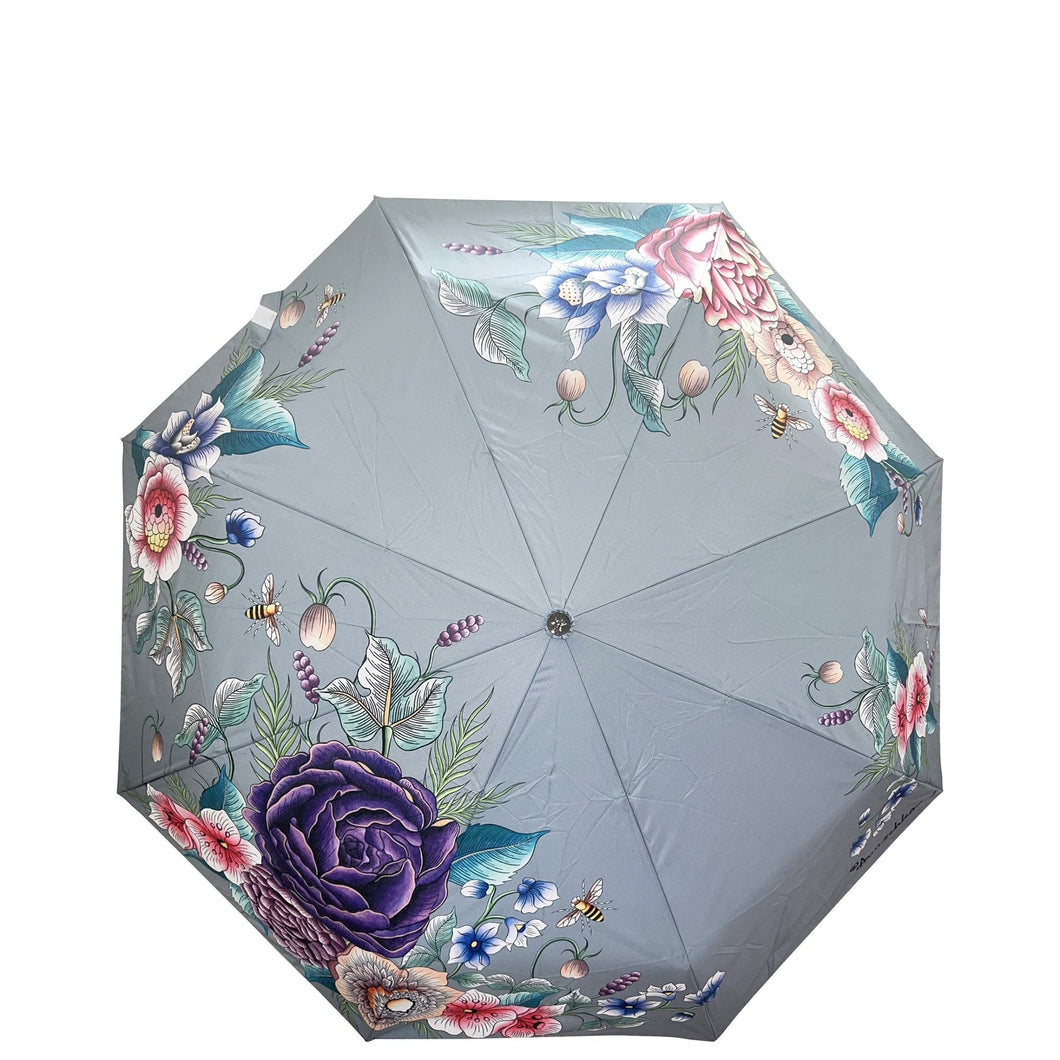 Floral Charm Auto Open/ Close Printed Umbrella - 3100