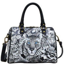 Load image into Gallery viewer, Cleopatra&#39;s Leopard Zip Around Classic Satchel - 625
