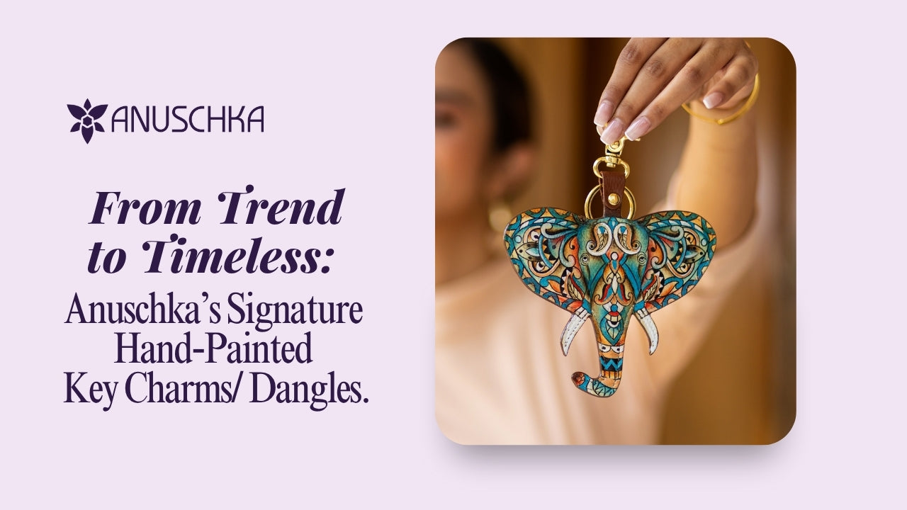 From Trend to Timeless: Anuschka’s Signature Hand Painted Key Charms & Dangles. - Anuschka