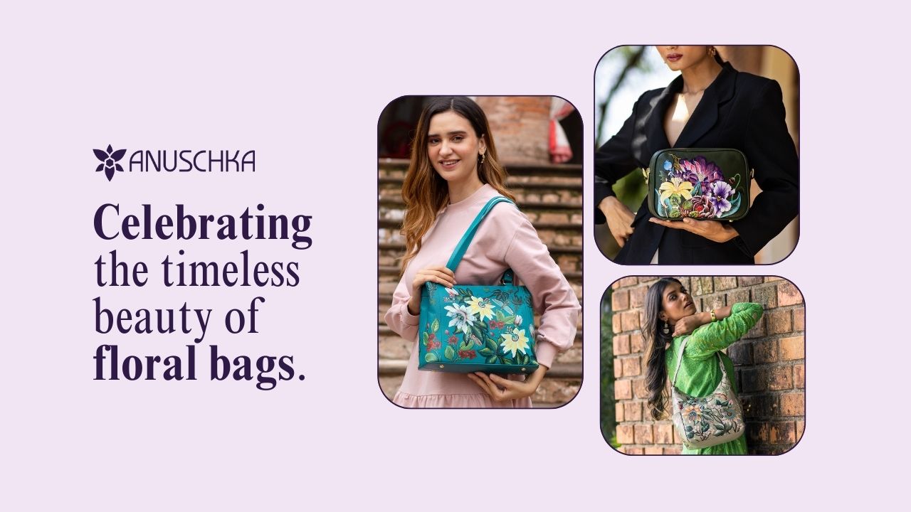 Anuschka Handpainted Floral Bags