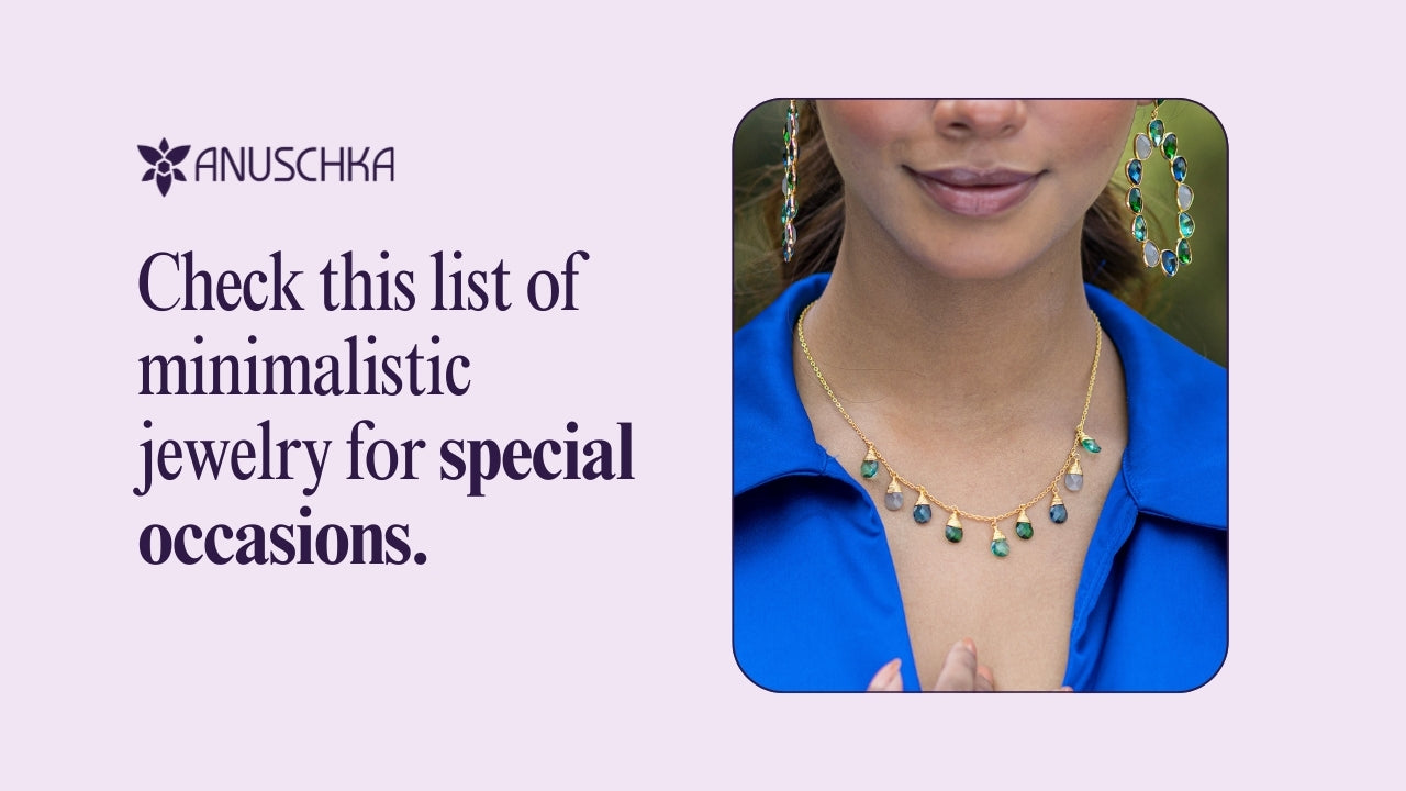 Minimalistic jewelry for every occasions