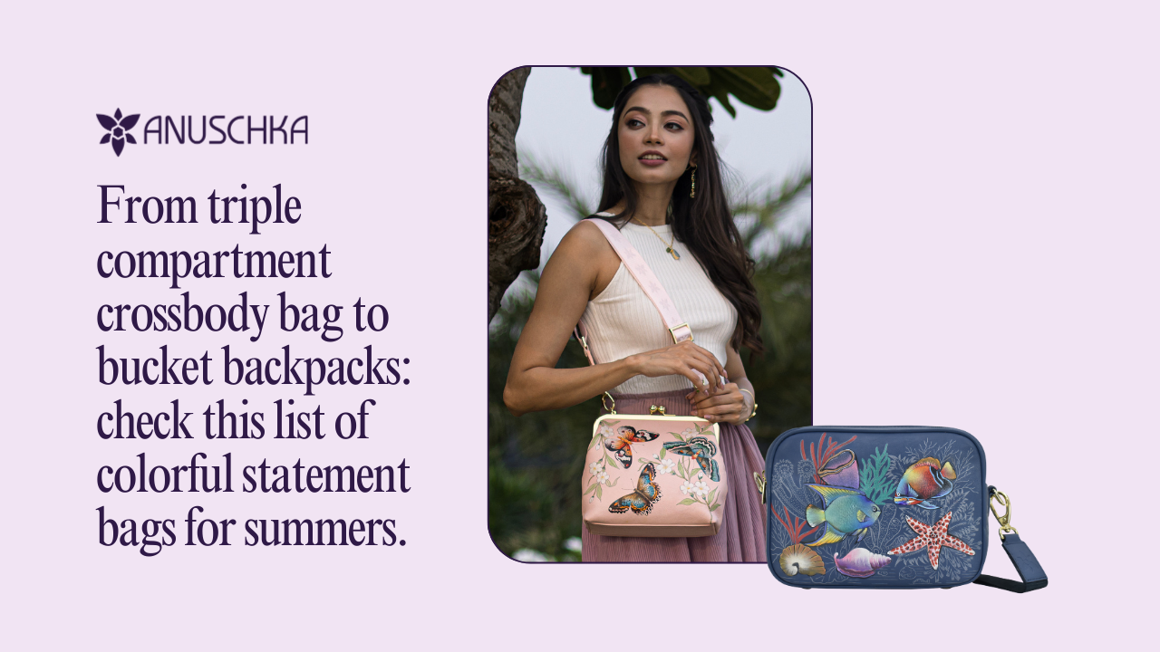 triple compartment crossbody bag - Anuschka