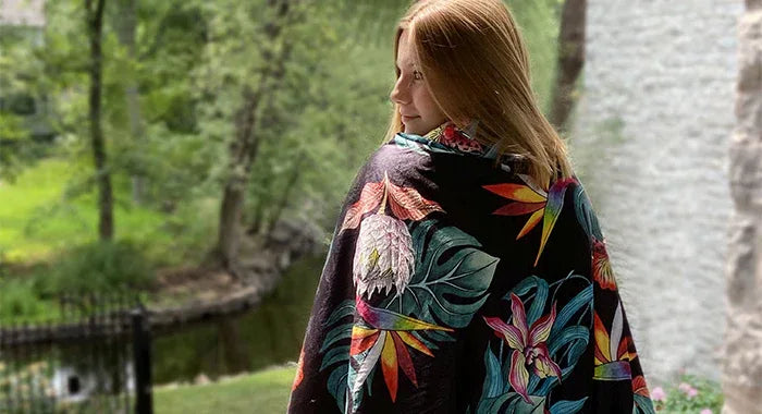 Custom Printed Throws & Blankets Collection - Anuschka