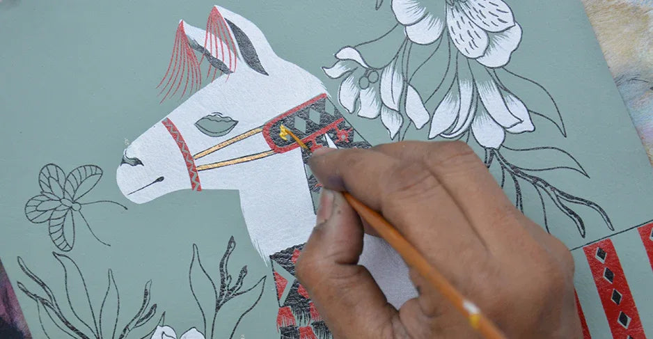 Llama Llama Hand Painted Bags and Accessories - Anuschka