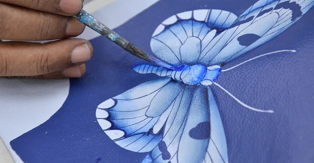 Butterfly Blue - Anuschka