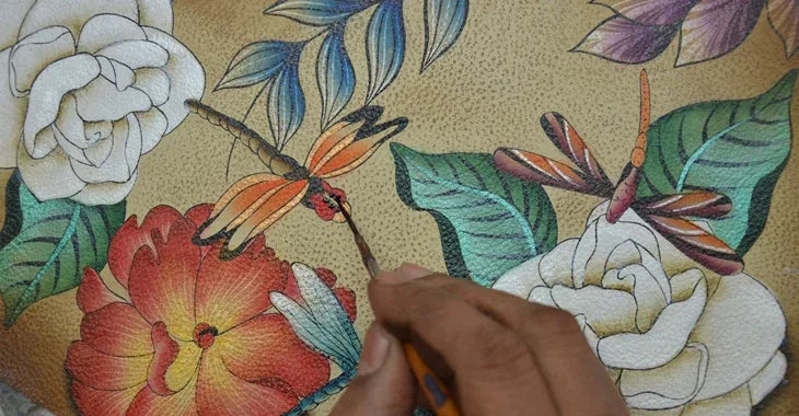 Magical Dragonflies Tan - Anuschka