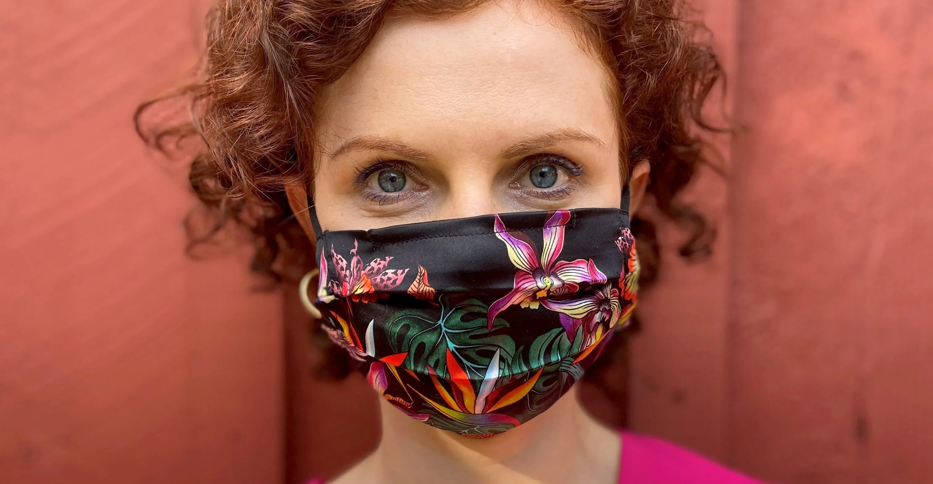 100% Silk Face Mask - Anuschka