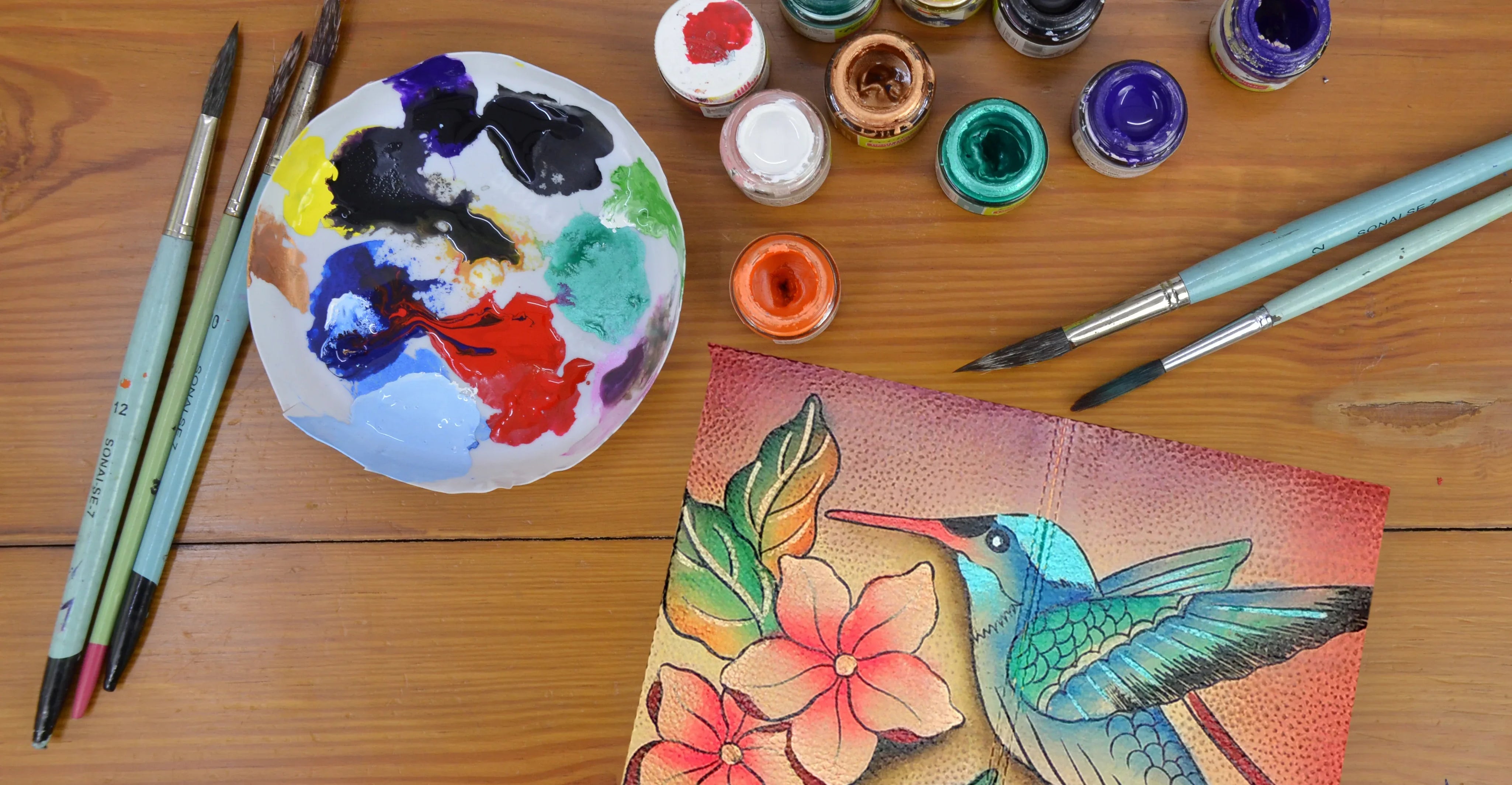 Birds in Paradise-Wine - Anuschka