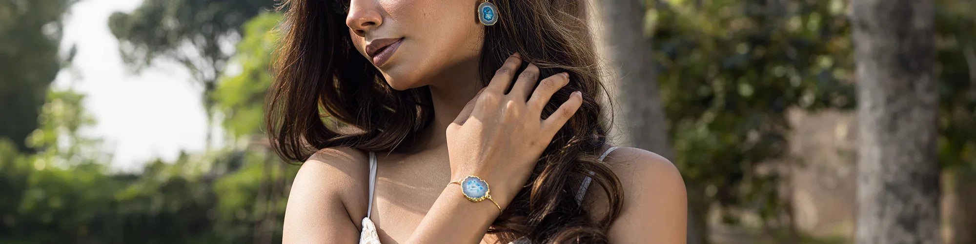 Handcrafted Solar Quartz Jewelry Collection - Anuschka