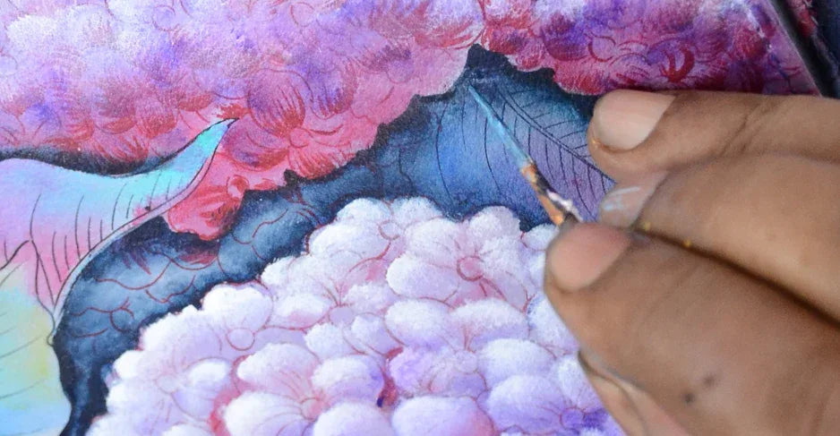 Hypnotic Hydrangeas - Anuschka