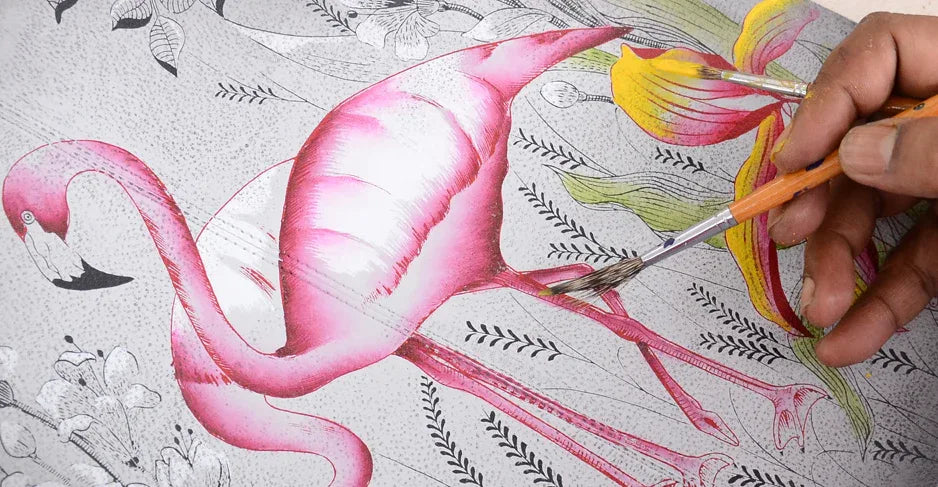 Flamboyant Flamingos - Anuschka