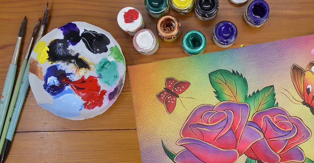 Rose Butterfly - Anuschka