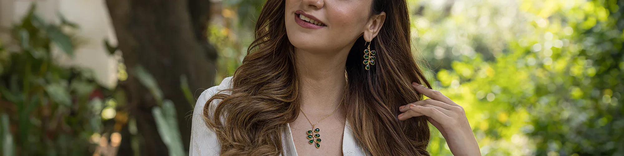 Foliage Necklaces and Earrings Collection - Anuschka