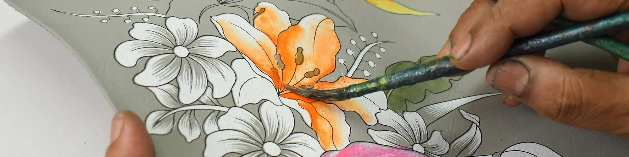 Tropical Paradise Taupe - Anuschka