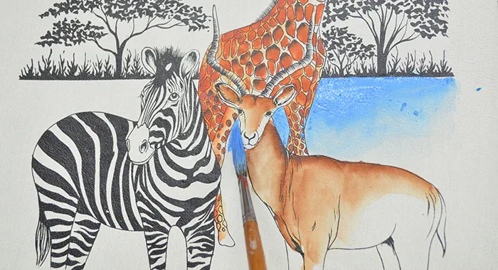 African Dusk - Anuschka