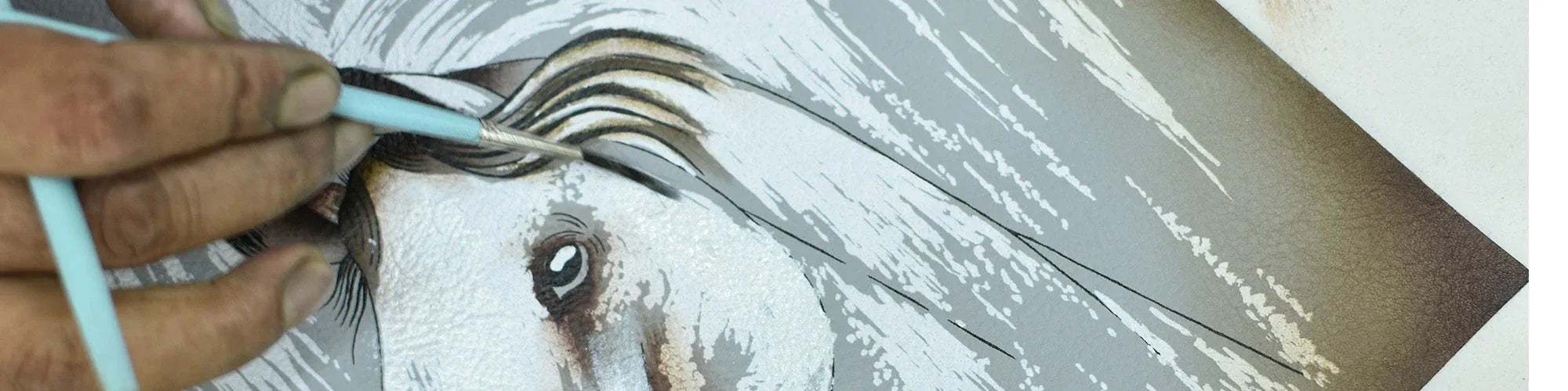 Grey Horse - Anuschka