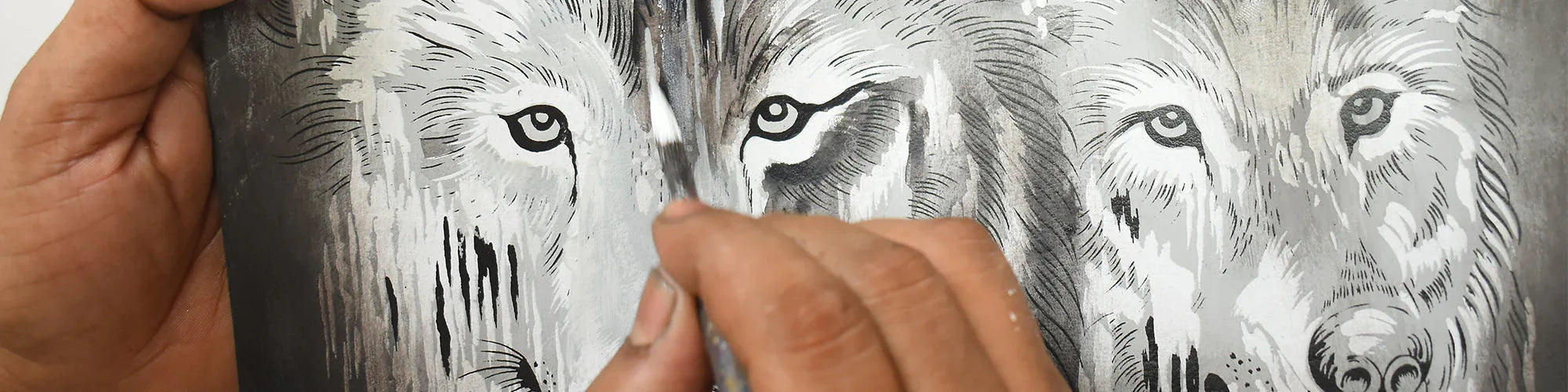 Evening Wolves - Anuschka