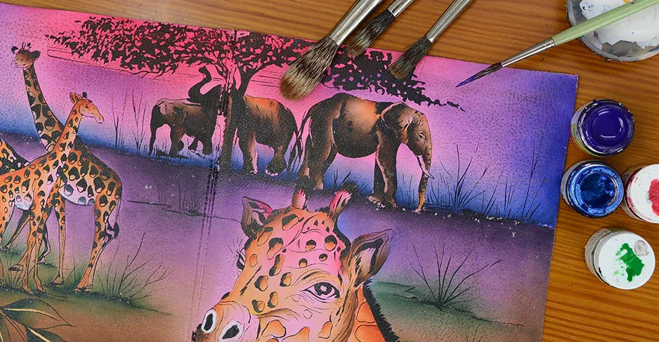 Serengeti Sunset - Anuschka