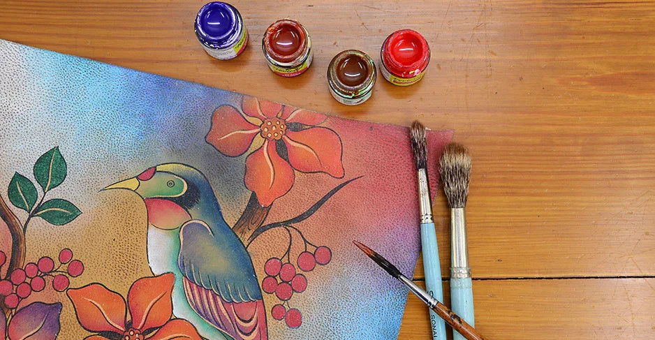 Bird on a Branch - Anuschka