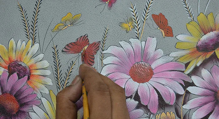 Wild Meadow Hand Painted Bags and Accessories - Anuschka