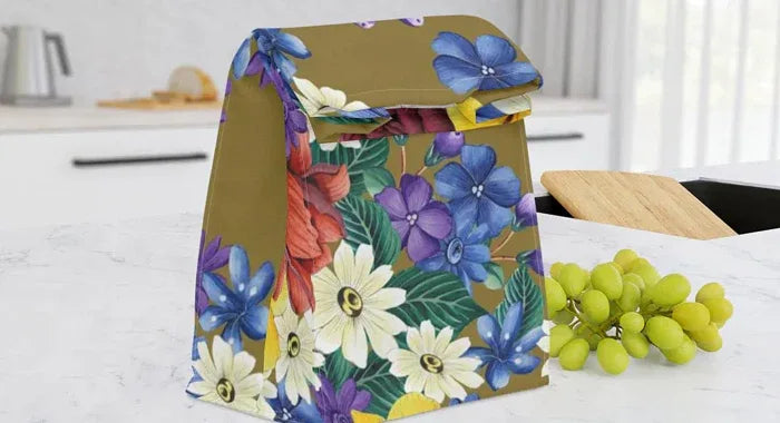 Custom Printed Lunch Bag Collection - Anuschka