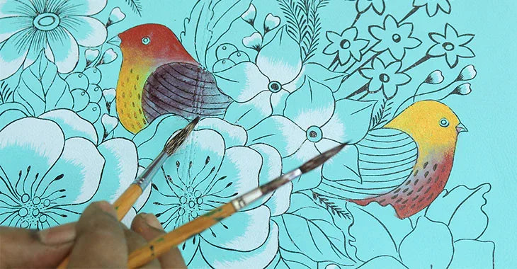 Vintage Garden Turquoise - Anuschka