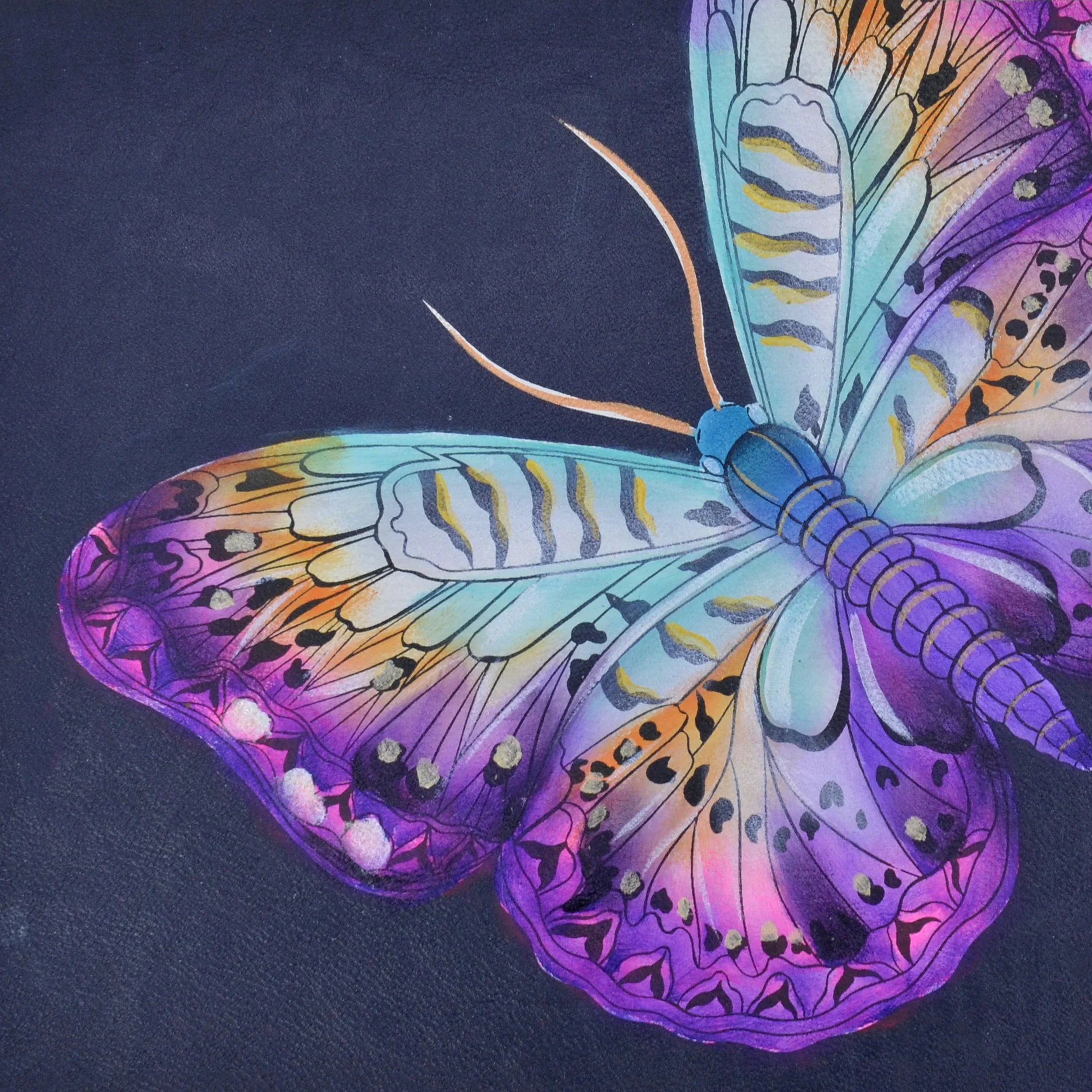 Magical Wings Navy – Anna by Anuschka - Anuschka