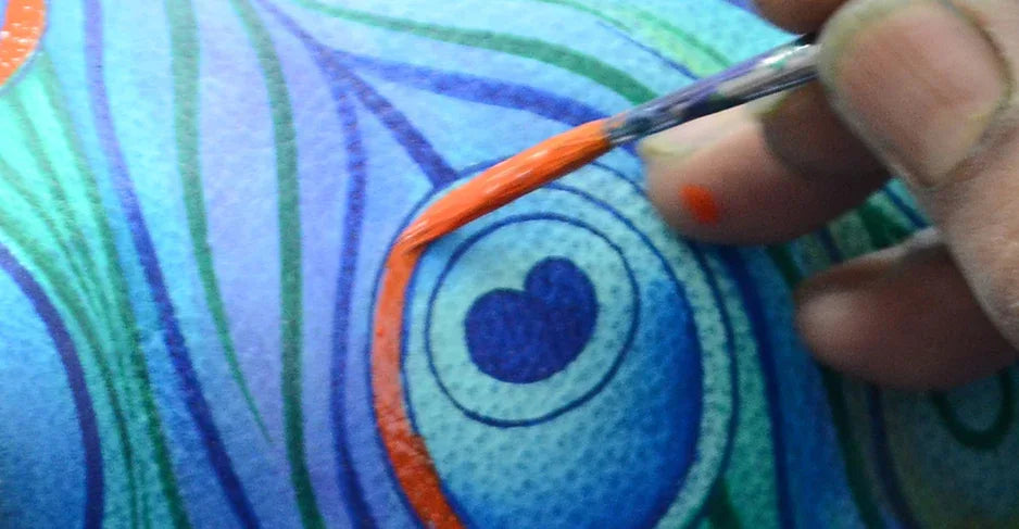 Jeweled Plume - Anuschka