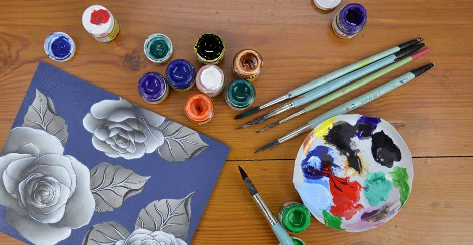 Romantic Rose Blue - Anuschka