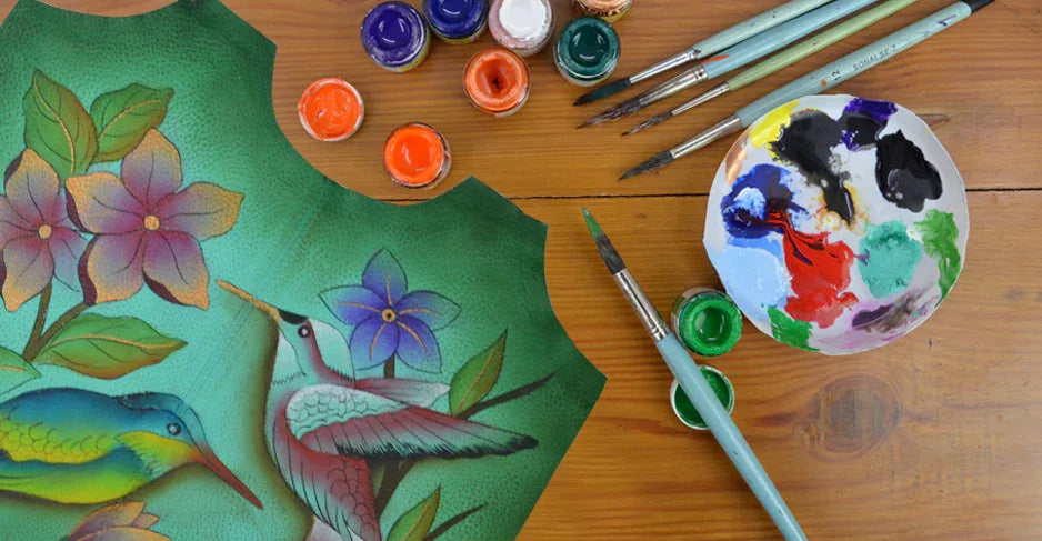 Birds in Paradise-Green - Anuschka