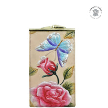 Load image into Gallery viewer, Tooled Rose Almond Double Eyeglass Case - 1009
