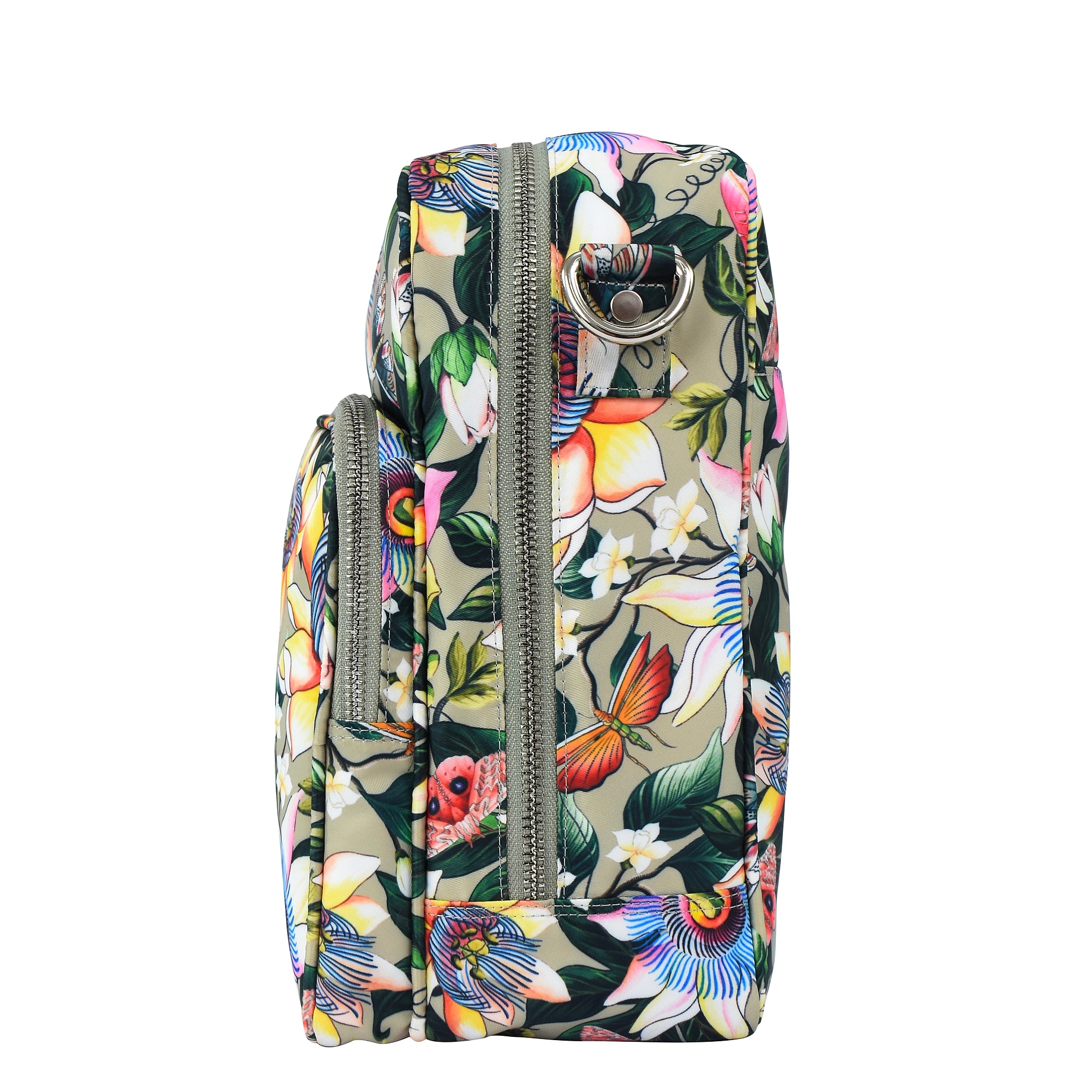 Wanderlust Luxe Fabric Organizer Crossbody - 12021