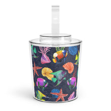 Load image into Gallery viewer, Mystical Reef Ice Bucket with Tongs
