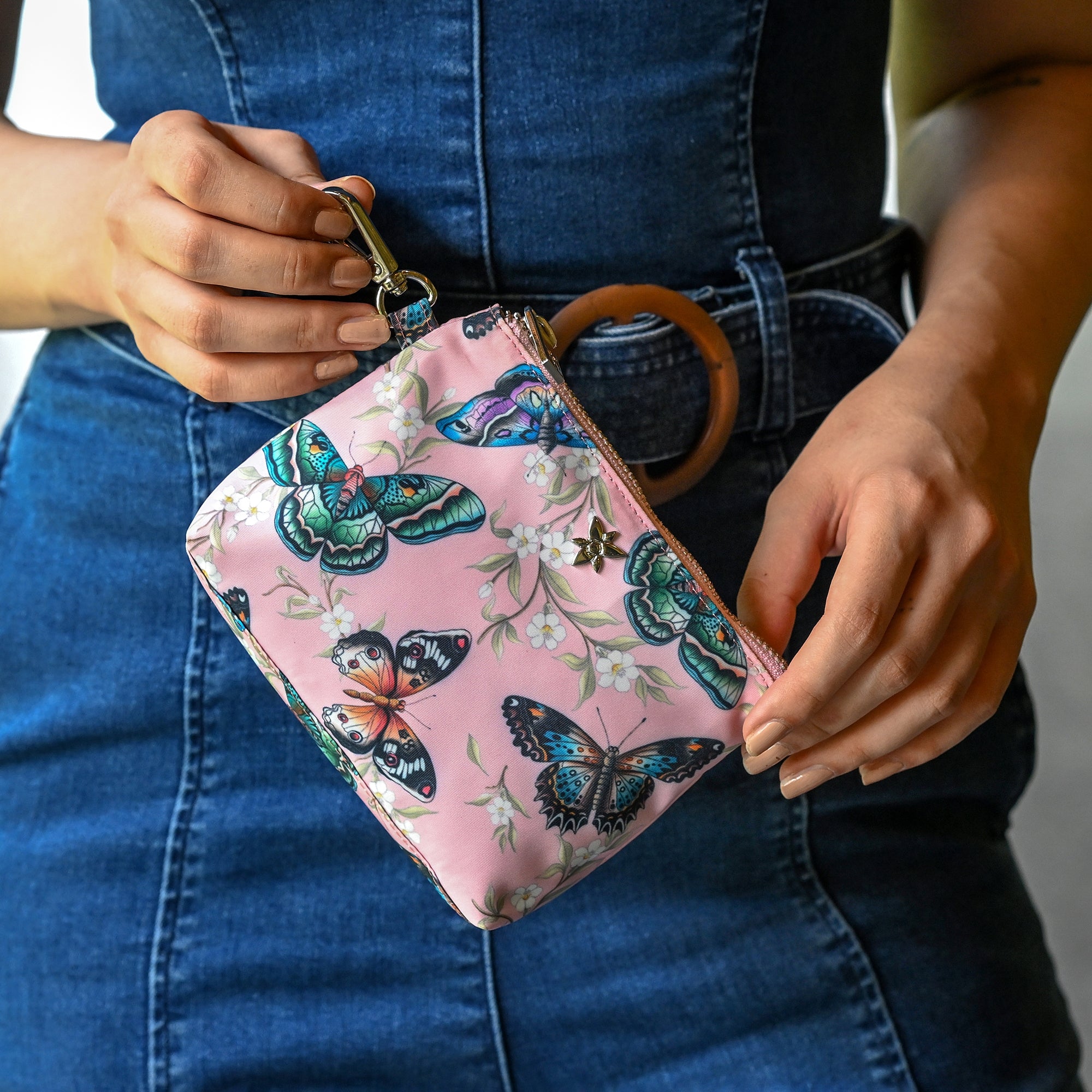 Wanderlust Luxe Fabric Pouch - 13009