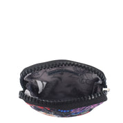 Wanderlust Quilted Fabric Mini Travel Pouch - 18005