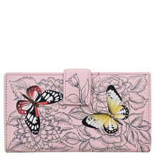 Load image into Gallery viewer, Butterfly Garden Two Fold Organizer Wallet - 1833
