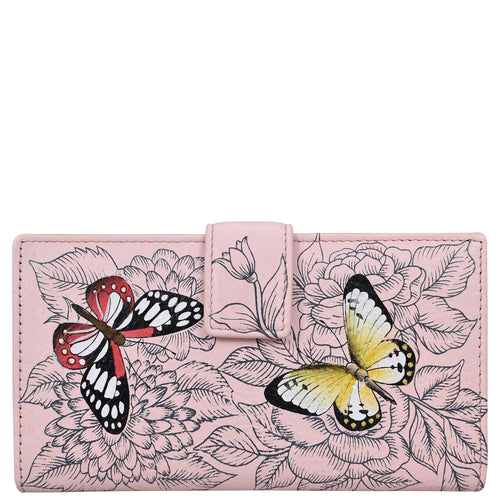 Butterfly Garden Two Fold Organizer Wallet - 1833