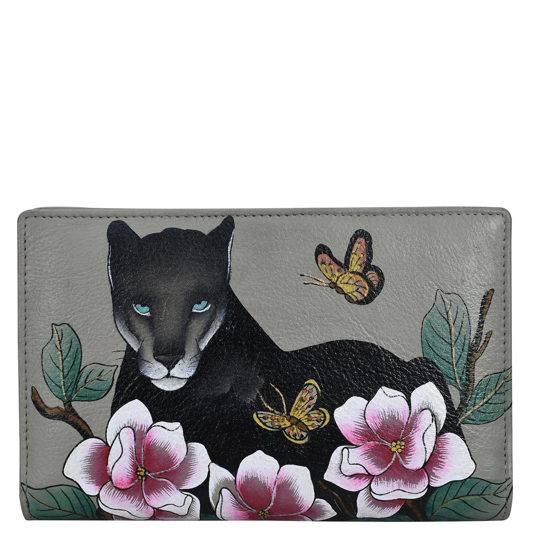 Garden Panther Two Fold Wallet - 1852