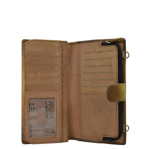 Bi-Fold Wallet With Strap - 1856