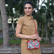 4 In 1 Organizer Crossbody/Belt Bag/Clutch/Wristlet - 1903