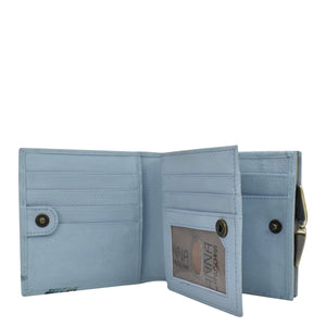 Two fold wallet w/clasp coin pocket - 1912