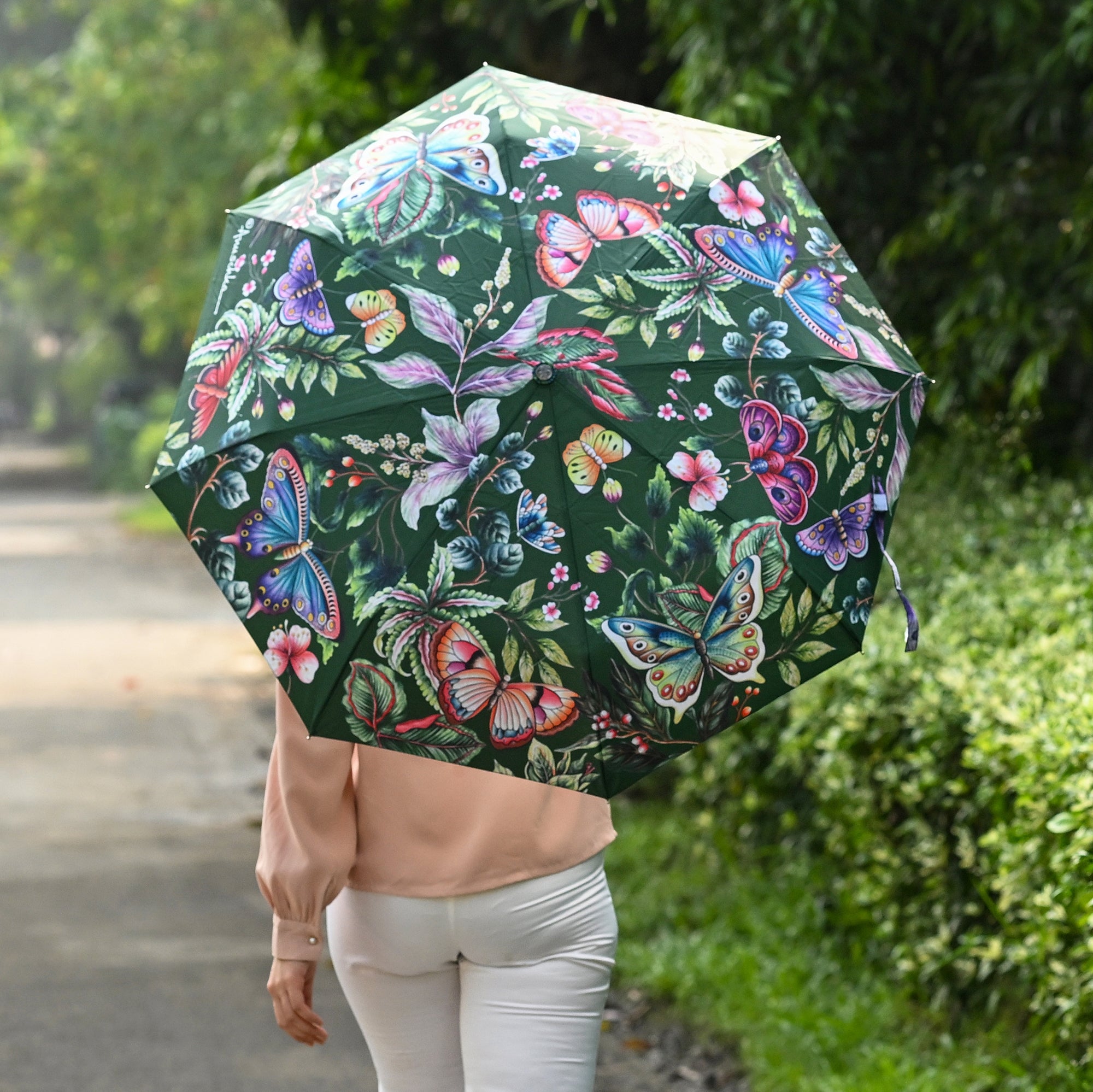 Auto Open/ Close Printed Umbrella - 3100