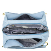 Triple Compartment Ruched Hobo - 721 - Anuschka