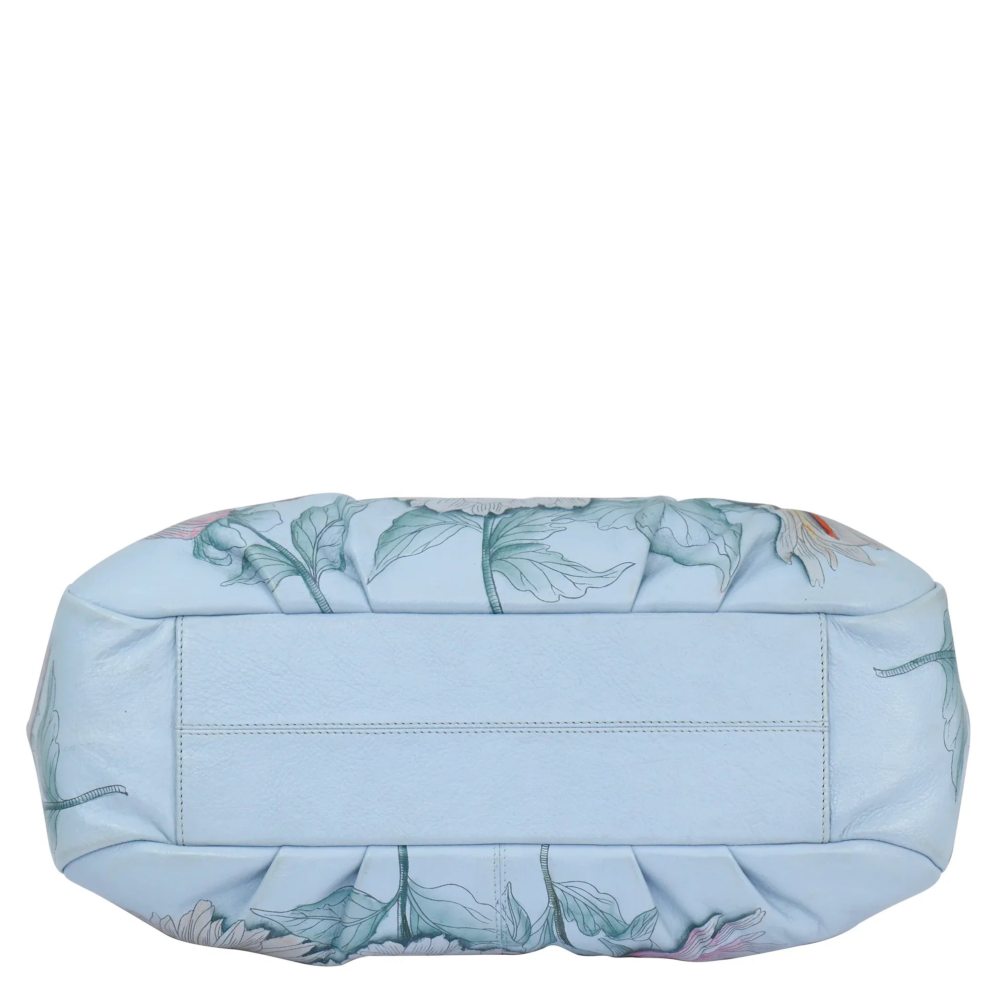 Triple Compartment Ruched Hobo - 721 - Anuschka