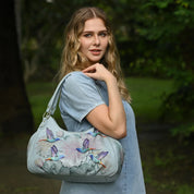 Triple Compartment Ruched Hobo - 721 - Anuschka