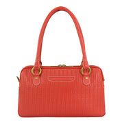 Heritage Leather Multi Compartment Satchel - 8038