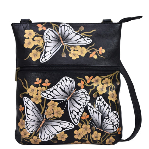 Butterfly Dusk Slim Cross Shoulder Bag - 8071