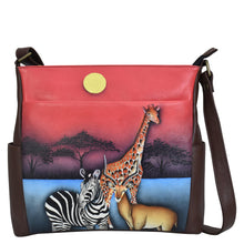 Load image into Gallery viewer, African Dusk Crossbody with Side Pockets - 8356
