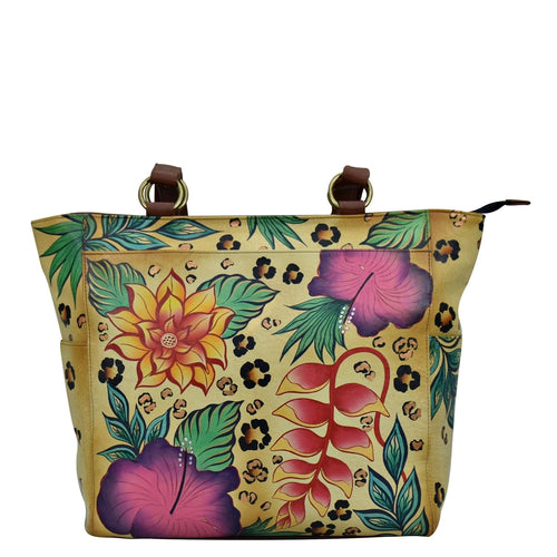 In The Tropics Large Shoulder Tote - 8434